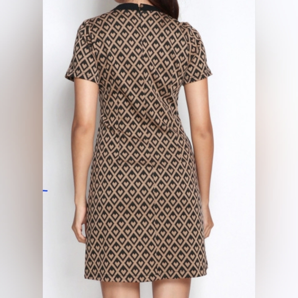 Short sleeved sweater dress